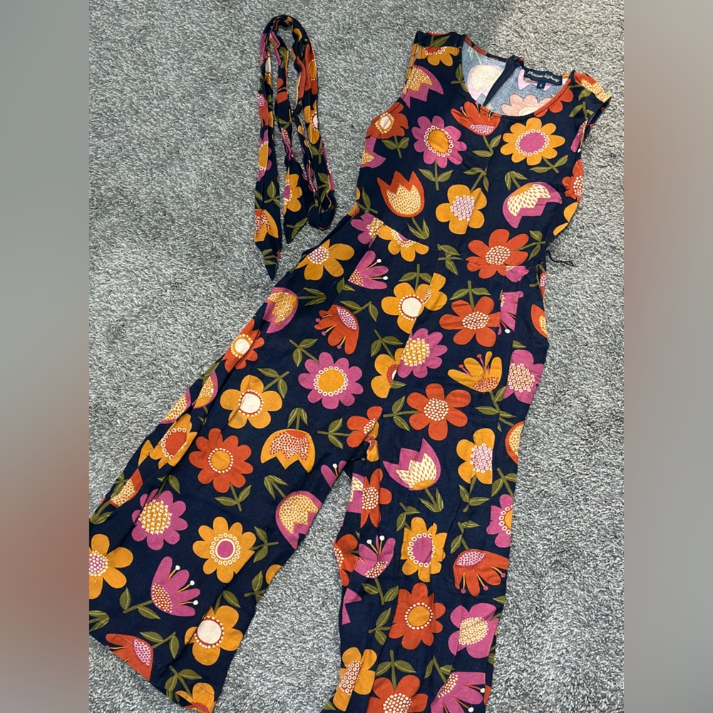 BEST OFFER Princess Highway Spring Floral Jumpsuit with Belt to Tie + Pockets
